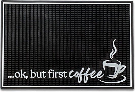 Coffee Bar Mat - Ok, But First Coffee